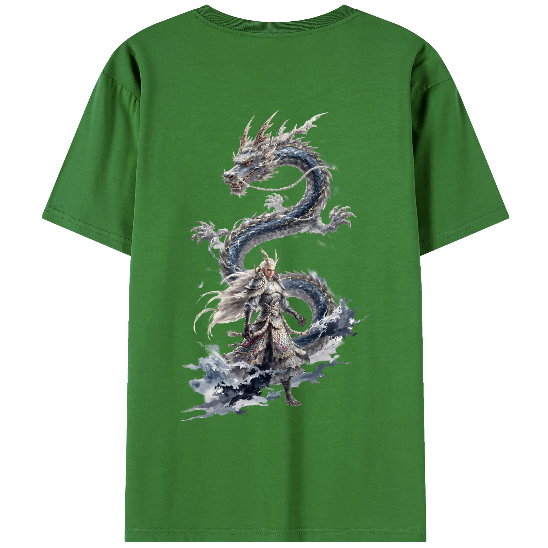 （画像用） Ne Zha 2 ナタ 魔童の大暴れ レディース半袖Tシャツ(バックプリント)